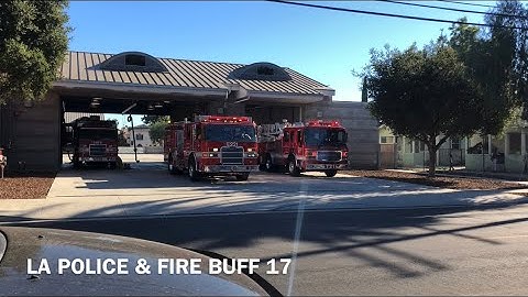LAFD LIGHT FORCE 21 RESPONDING