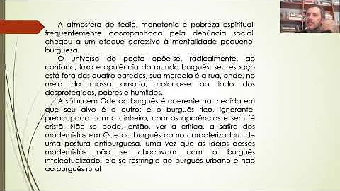 O que há de estranho no tom e o significado dessa ode em relação ao sentido tradicional do termo?