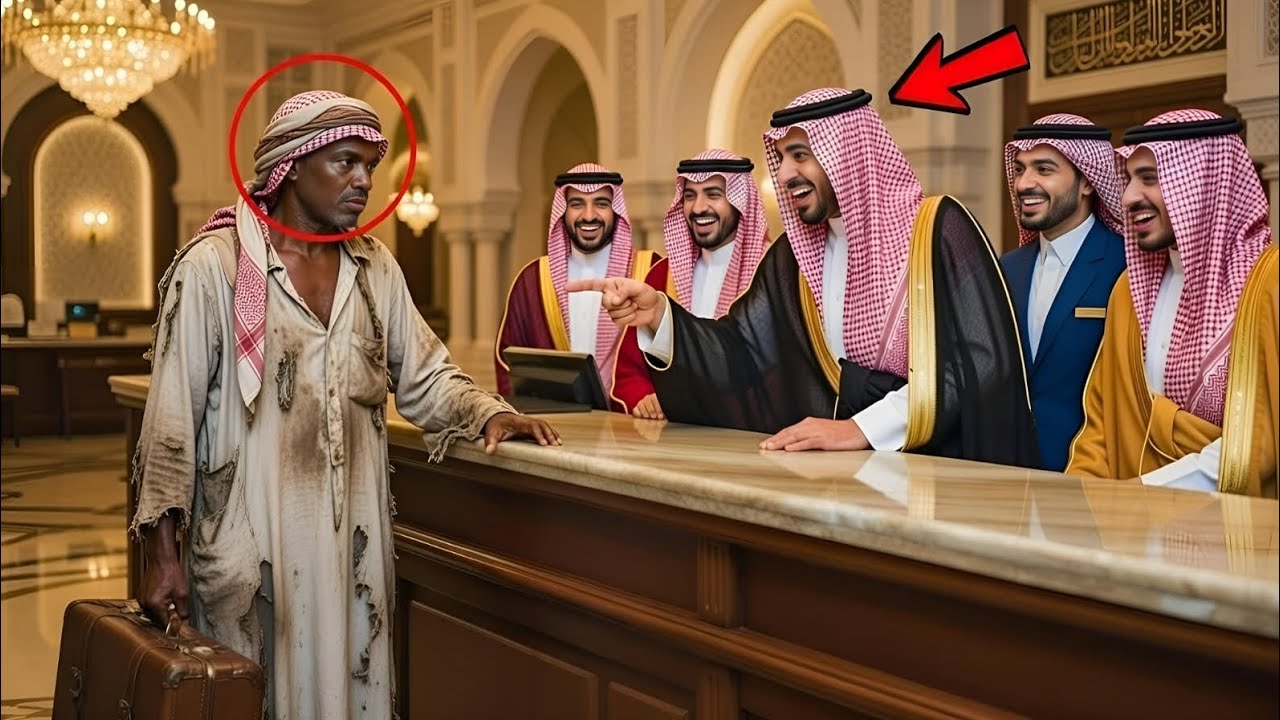 سخر منه مدير الفندق بسبب ملابسه الرثة وبشرته الداكنة، لكنه لم يكن يعلم أنه المالك الحقيقي للفندق! 😱🔥