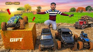 Rc Cars Extreme Track Race || 🟢🟢🟢 new Supersonic Car Stuck in Mud || ఆర్సి కార్స్ ట్రాక్ టెస్ట్