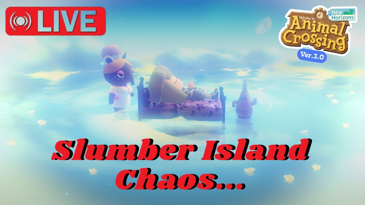 Let's Build a Slumber Island Together! 🌙 ACNH 3.0 LIVE ~ 6