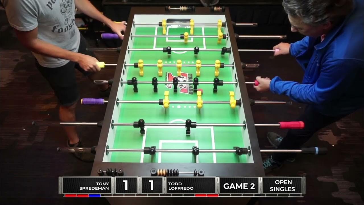 2022 Texas State Championships of Foosball Open Singles Tony
