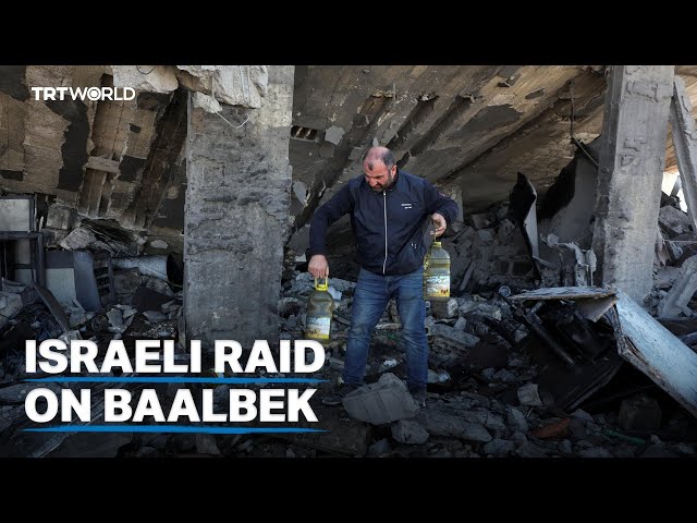 Lebanon's Baalbek comes under Israeli fire class=