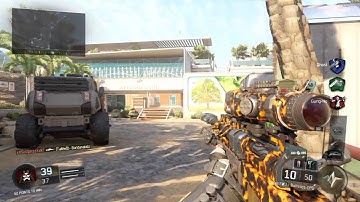 BO3 gameplay custom game quickscope