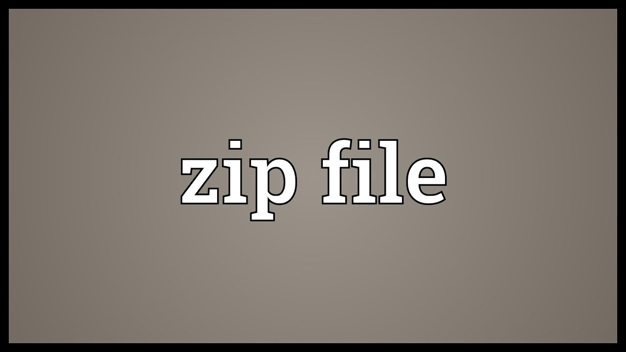 Zip File Meaning YouTube zip-file-meaning-youtube