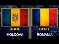 Moldova vs Romania  - Total Power Comparison and other Statistics 2018