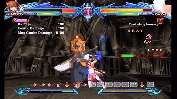 BBCP 1.0/1.1ish Makoto Parry 8k OD Combo