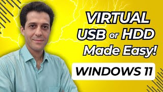 How to Create a Virtual USB Drive or Hard Disk in Windows 11 (Full Tutorial)