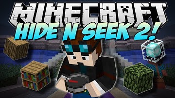 Minecraft | HIDE N SEEK 2! (NEW Compass Block Selector!) | Minigame