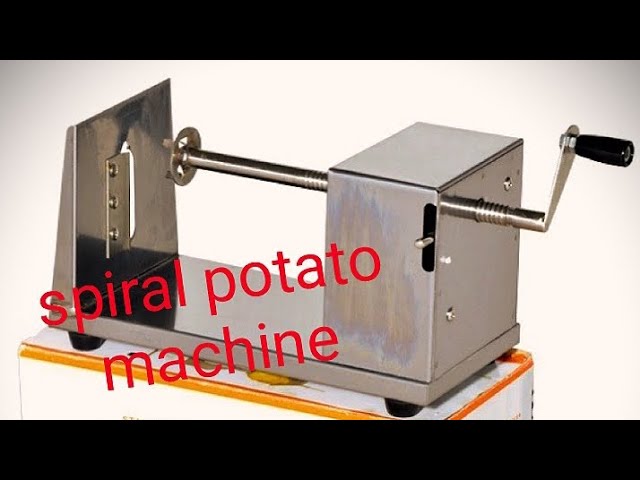 Tornado Potato Spiral Cutter, METLUCK Manual Stainless Steel Potatoes  Twister Slicer