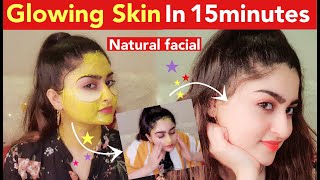 DIY Facial at home|Only Natural ingredients|Glow in 1 use with proof 💯 screenshot 5