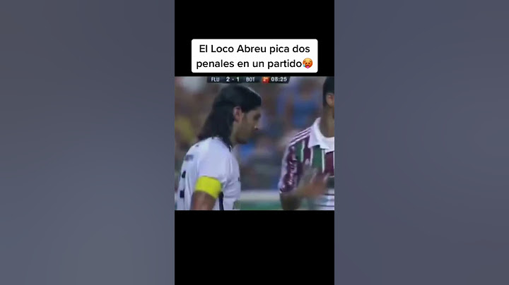 Por algo le dicen el loco! #shorts #futbol #penal #abreu