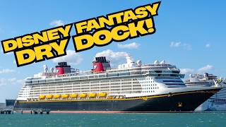 Disney Fantasy Dry Dock Content