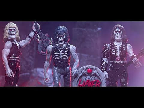 SLAYER are releasing 3 ReAction Figures for the album “Live Undead“ ...!