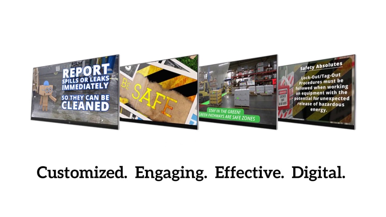 Industrial Communications Digital Bulletin Board YouTube