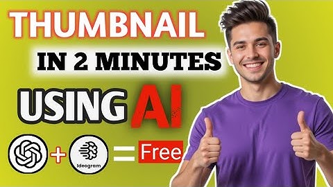 Make Thumbnail In 2 Minutes With Ai | ChatGPT & Ideogram Tutorial ( Step By Step Guide) 