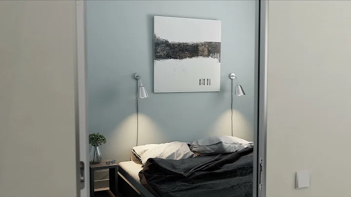 Scandinavian apartment walkthrough animation made in Unreal Engine 4
