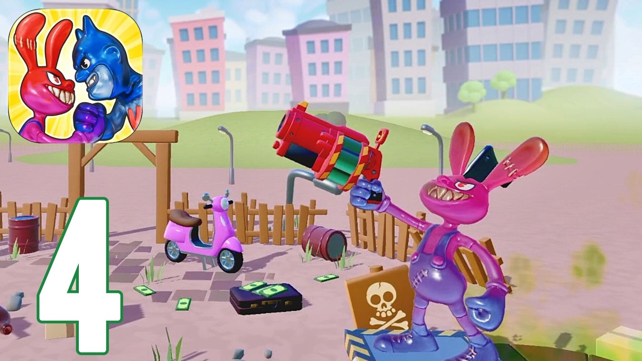 Gumslinger 2 - Gameplay Walkthrough Part 4 - New Update: Offline mode (ios,Android)