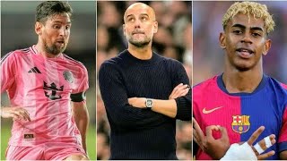 Pep Guardiola On Lamine Yamal & Lionel Messi Comparisons