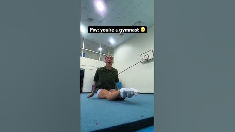 TYPICAL GYMNAST // Gymnastics Challenge // Lera the gymnast #flexibility #gymnast #shorts