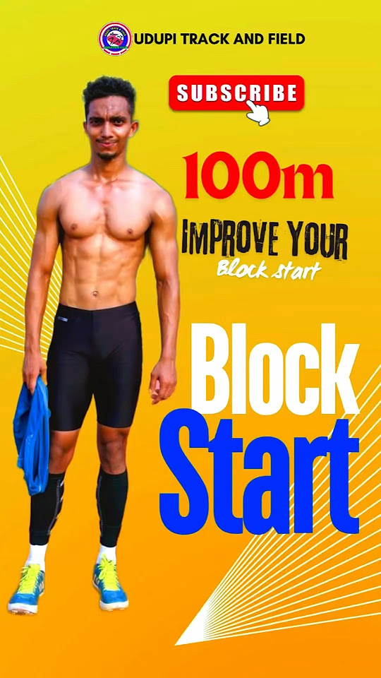 100m Block Start improve your block start How to get fast block start😍shorts trending 