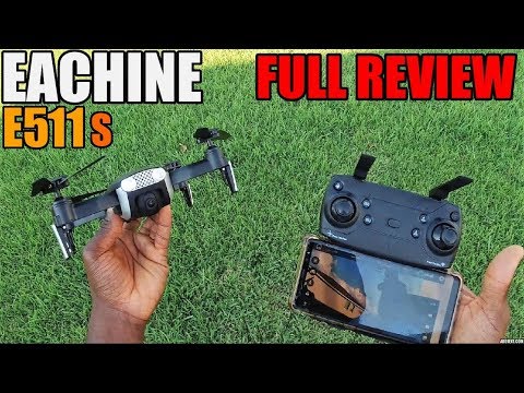 EACHINE E511S FOLDABLE GPS DRONE REVIEW & FLIGHT TEST | BEST BUDGET DRONE FOR BEGINNERS?