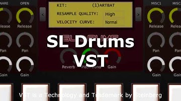 SL Drums VST (hip-hop drum machine)