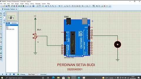 Simulasi Pengaturan PWM Menggunakan Potensiometer