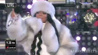 Ashanti & Ja Rule NYE Performance In Times Square, NY 2021 | Ashanti Editz