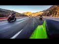 Zx10r rear cam chronicles riding the mountain overpass on a superbike