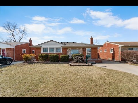 15470 Windemere Street, Southgate, MI home video tour