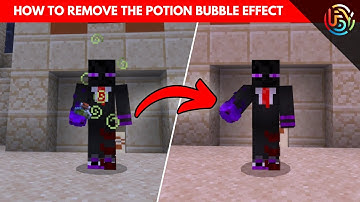 How to Remove the Potion Bubble Effect in Minecraft Bedrock! (Works on Any Version!)