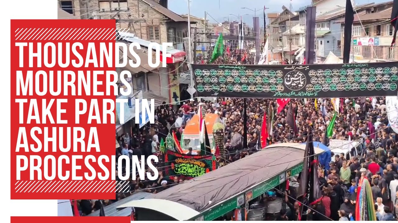 Thousands of mourners take part in Ashura processions - YouTube