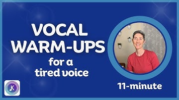 Vocal Warmups for a Tired Voice | Fatigued Voice Warmup Singers