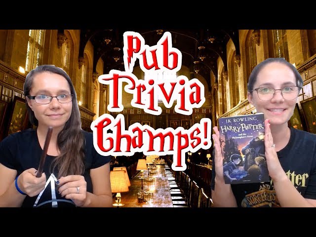 The Pottermasters BONUS Video - Pub Trivia Champs & Harry Potter Memorabilia