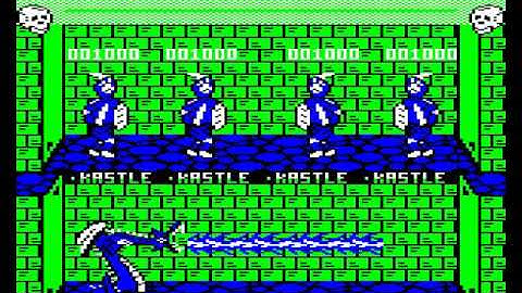 Kastle by Tynesoft on the Acorn Electron