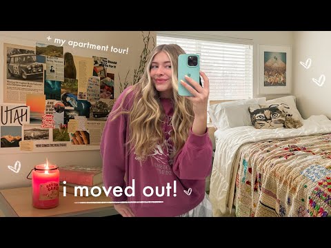 CURRENT ROOM TOUR before moving into my apartment!! 