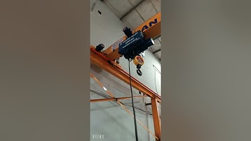 Lắp đặt Cầu Trục  3 tấn đâm đơn