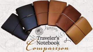 Traveler's Notebook Side by Side Comparison - Grande Finale!