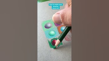 Complementary colors explained #colortheory #coloredpencils #howtodraw #drawingtutorial