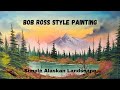 Alaskan Oil Painting Walkthrough - Bob Ross Style with Certified Instructor