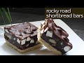 Rocky Road Shortbread Bars are Chocolate, Shortbread, Marshmallows & Classic Indulgence Unwrapped!