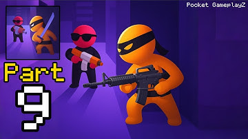 Stealth Master: Assassin Ninja - Gameplay Walkthrough Part 9 - Stealth Tactics (iOS, Android)