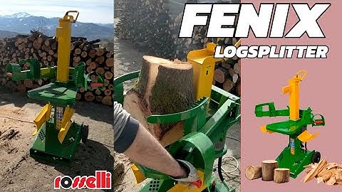 Professional logsplitter Fenix ​​10 - Rosselli Snc