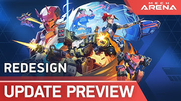 Mech Arena | Visual Redesign | Update Preview