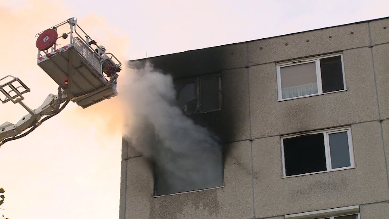 Lakástűz Adyvárosban 2015.11.10.