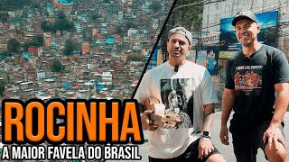 ROCINHA, COMO É VIVER NA MAIOR FAVELA DO BRASIL - Brito Visita Part. BRANCO CLAREOU