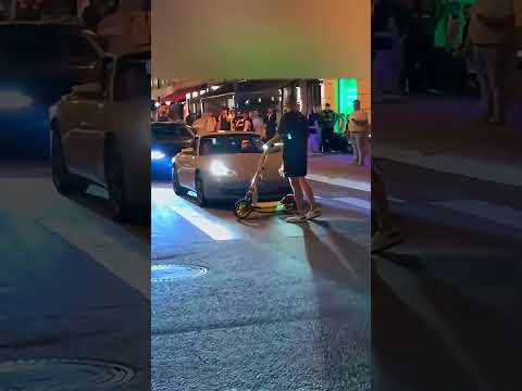 Самокат сильнее чем Порше😆