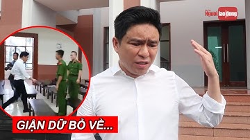 Bác sĩ Chiêm Quốc Thái tức giận, bỏ về vì tòa không triệu tập bà Trần Hoa Sen