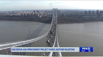 Port Authority marks another milestone on the George Washington Bridge restoration